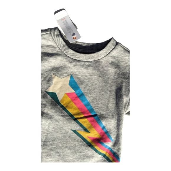 Gymboree Girls 12-18m Rainbow Shooting Star Dress w/ Diaper Cover - Picture 2 of 7